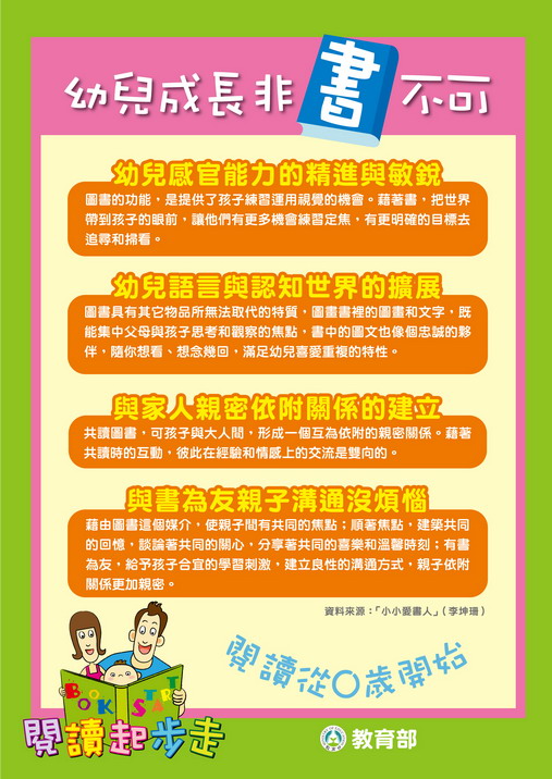 幼兒成長非書不可