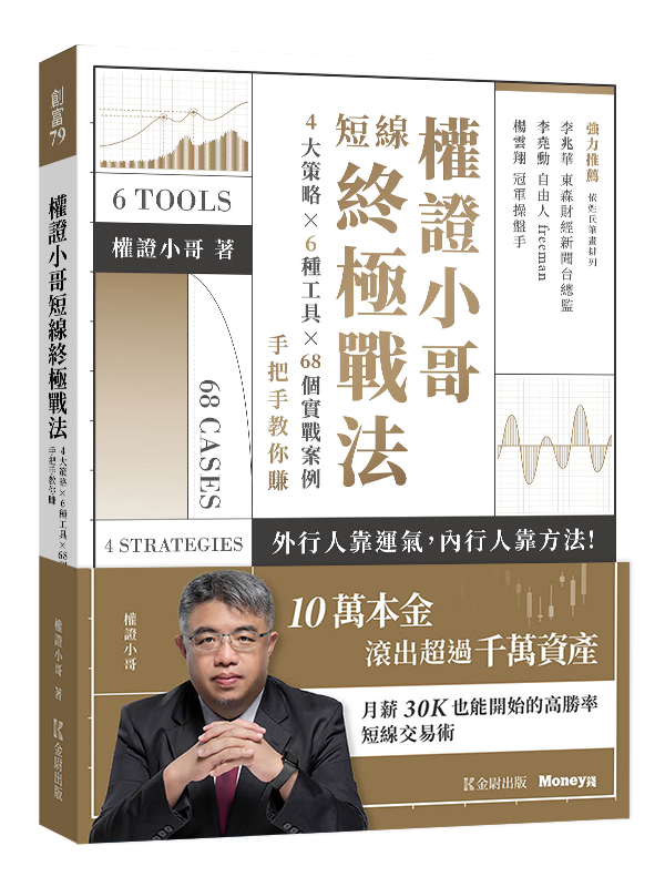 【與作家有約】12月23日(星期二)《權證小哥短線終極戰法》
