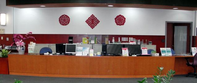 視聽資料區(櫃台)一景