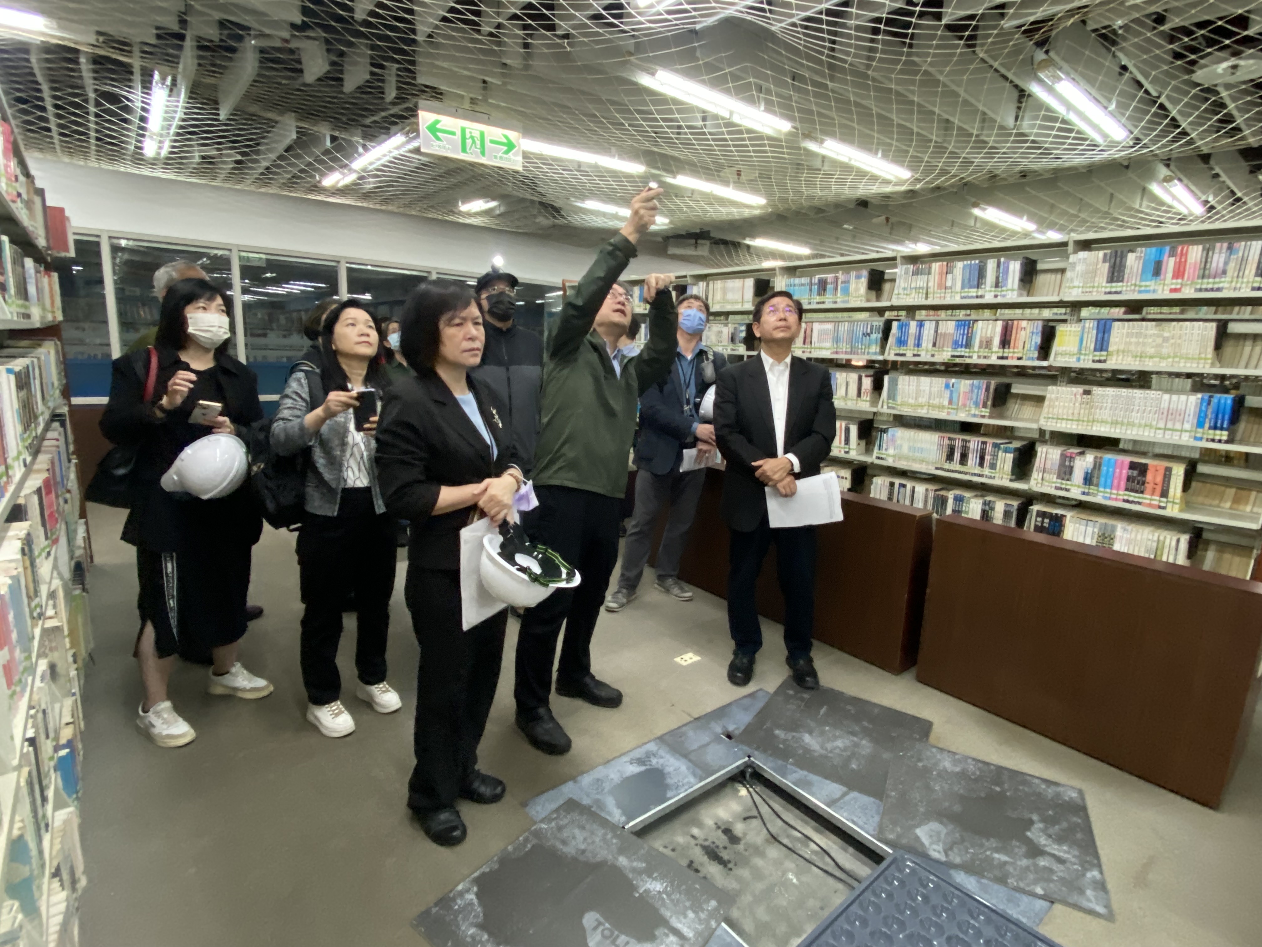 【新聞稿】國立臺灣圖書館4月3日地震當日緊急處置及災後復原措施
