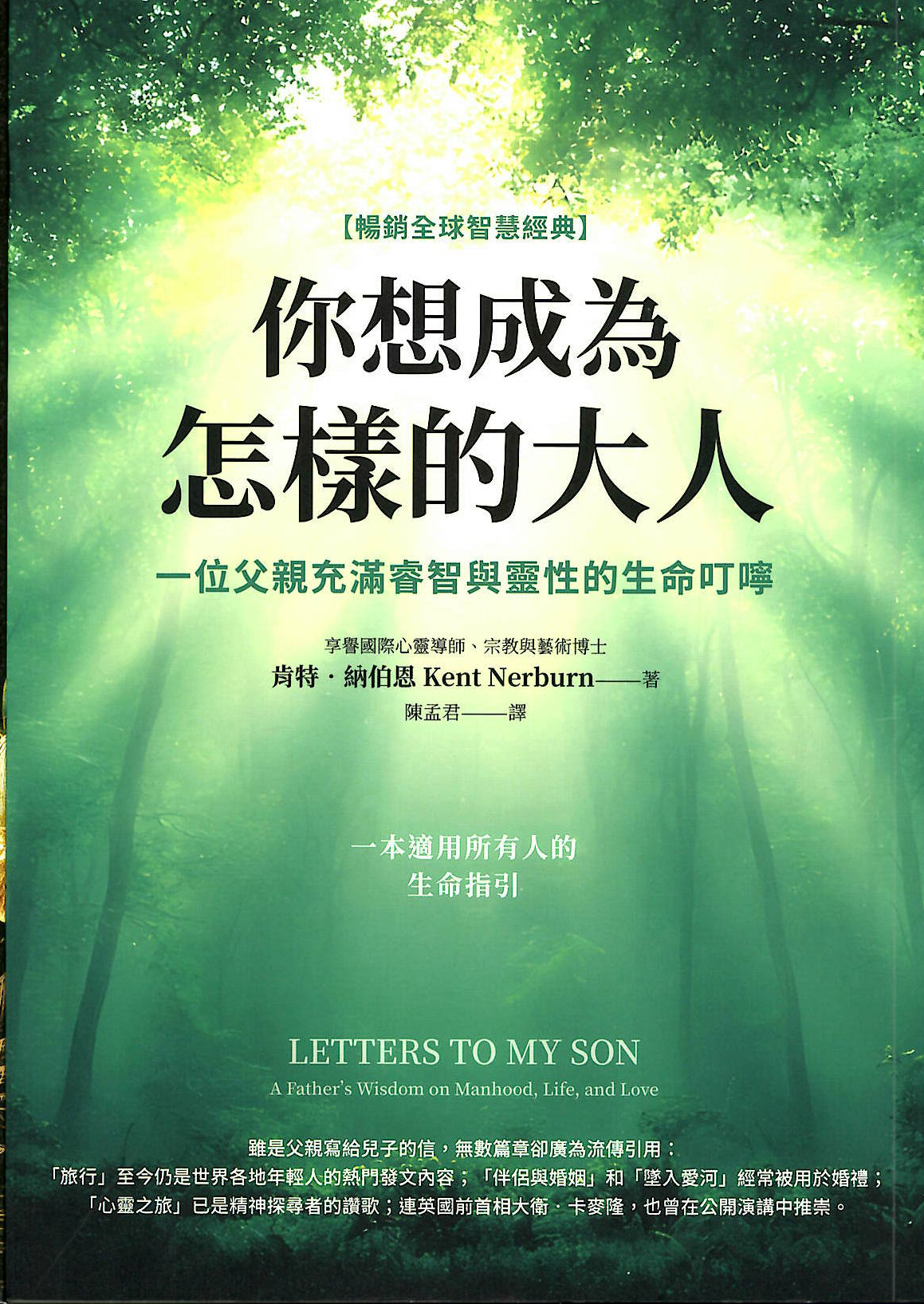 你想成為怎樣的大人 : 一位父親充滿睿智與靈性的生命叮嚀