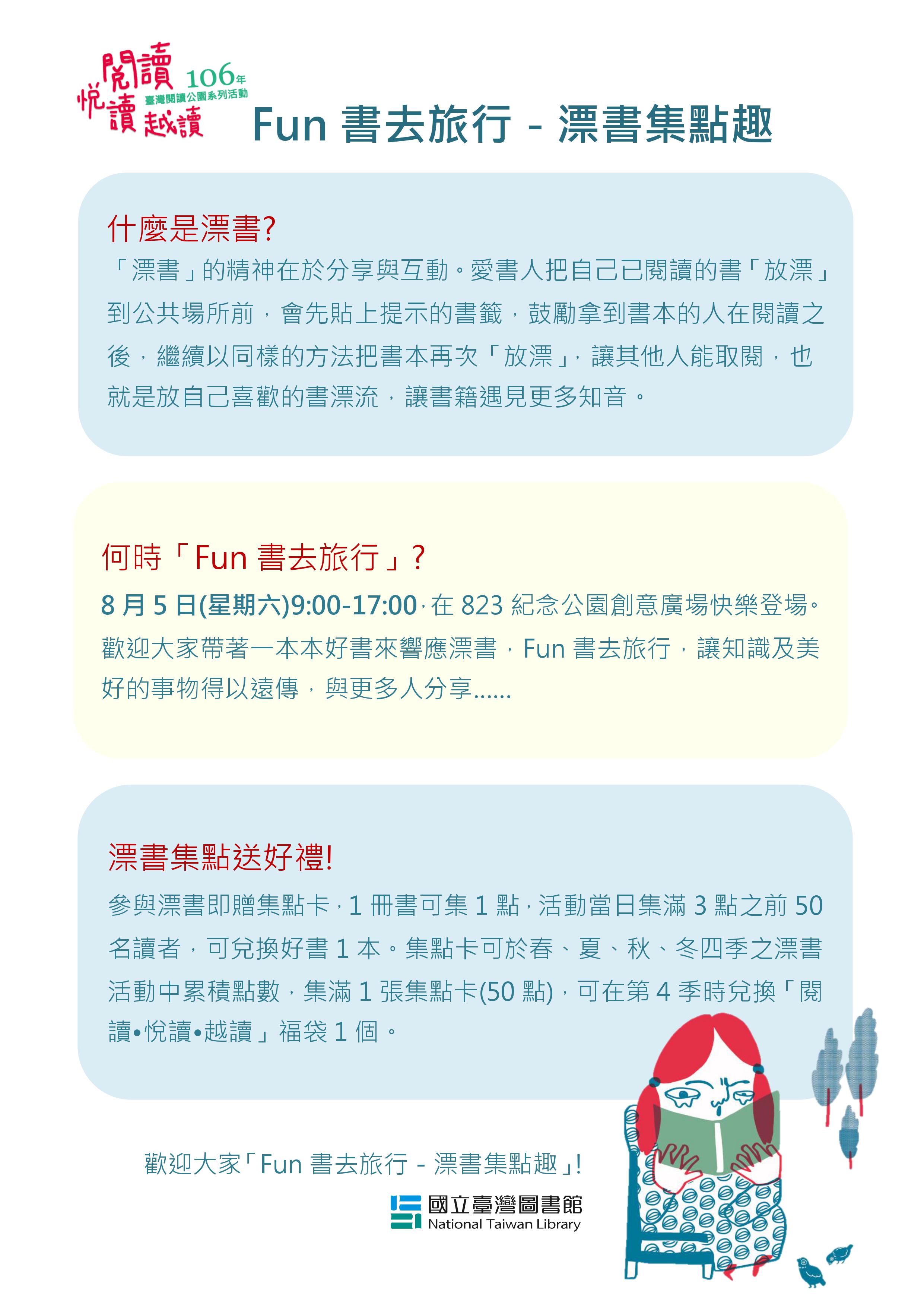 Fun書去旅行─漂書集點去